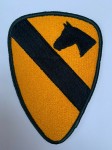 U.S. Vietnam war 1st Cavalry Division patch. Colour issue