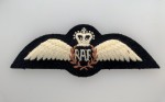 Royal Air Force current Pilot's cloth wings