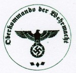 Commander in Chief of the Wehrmacht military rubber hand stamp.
