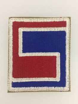 U.S. WW2  69th Infantry Division cloth sleeve patch
