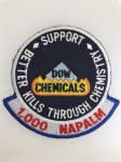 U.S. Vietnam War Dow Chemicals Better Kills through Chemistry cloth patch