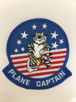 U.S. Navy Tomcat Pilot's patch 'Plane Captain'