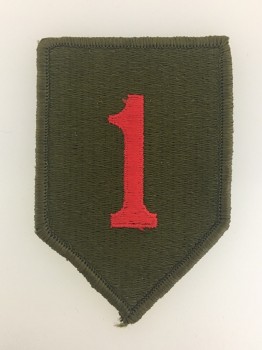 U.S. Vietnam 1st Infantry Division sleeve patch