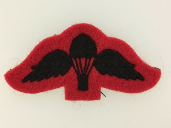 Gurkha Paratrooper's cloth sleeve wings