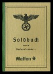 Waffen S.S. 'Soldbuch' (Pay Book) overstamped type