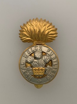 Royal Welch Fusilers metal cap badge