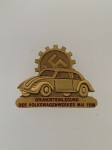 Volkswagen badge in bronze