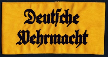 Deutsche Wehrmacht embroidered armband