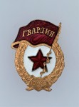 Soviet Red Army Metal Breast Badges
