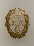 Womans Auxiliary Army Corps metal cap badge