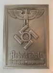 R.A.D. Labour Corps  Wall Plaque in Silver SPECIAL OFFER
