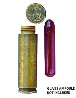 S.S. Cyanide Ampoule container