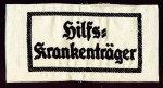 Heeres Krankentrager armband embroidered armband