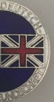 German British Friendship Union enameled membership lapel badge