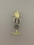 Afrika Korps enameled lapel badge