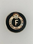 British Fascists enamelled membership lapel badge.  3rd issue