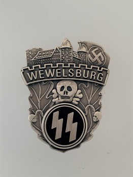 S.S. Wewelsburg Castle commemorative badge.