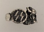 Waffen S.S. Wiking Division Officer's ring in  silver
