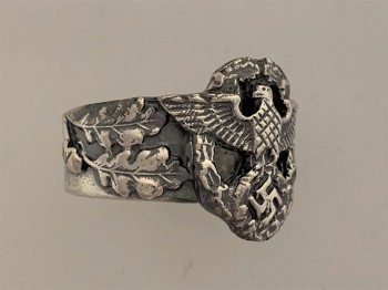 Police Officer's ring in  silver