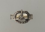 Kriegsmarine U- Boat ring in  silver