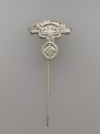 N.S.K.K. (N.S. Motor Corps) eagle stick pin in silver finish