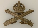 Machine Gun Corps Officers bronze cap badge.