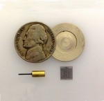 United States  Cold War Nickel SPY COIN with micro film message.