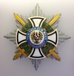 Imperial German Grand Cross of the Prussian Knights Cross of the House Order of Hohenzollern with swords.
