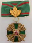 Imperial German WWI Baden Order of the Zahringen Lion- Knight Grade with oakleaves.
