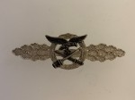 Luftwaffe Close Combat Clasp in Silver- ORIGINAL QUALITY.