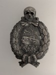 Imperial German WW1 Tank Assault Badge - HIGHEST QUALITY With back plate