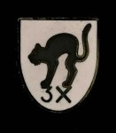 Kriegsmarine U48 and U564 U Boat or Submarine crewmans enamel lapel badge.