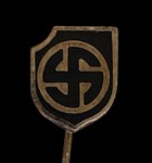 Waffen S.S. 11th Nordland Division enamel stickpin