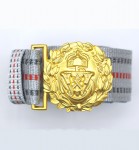 Imperial German Navy (Kaiserliche Marine) Officers dress brocade belt with buckle.
