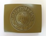 Army enlisted man AFRIKA KORPS  issue TAN belt buckle.