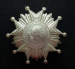French Legion of Honour- 3rd Republic Grand Cross or Grand Officer breast star in Silver.