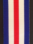 Medal Ribbon for British WW2 France and Germany Star. 32mm wide.