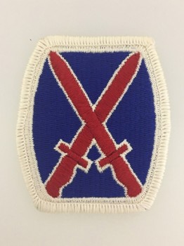 American U.S. Army 10th Mountain Division sleeve patch.