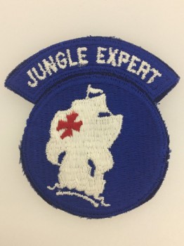 American U.S. Army WWII  Jungle Expert sleeve patch