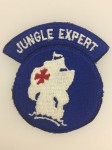 American U.S. Army WWII  Jungle Expert sleeve patch