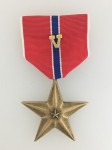 United States Bronze Star Award with Valour device. Full size .