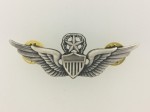 U.S. Army Command Pilots or Aviators metal wings. Full size.