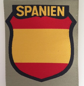 Wehrmacht SPANIEN Spanish Foreign Volunteers cloth sleeve shield insignia.