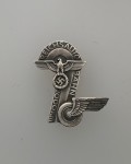 Autobahn Construction Honour Award Lapel Badge 2000km