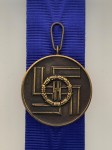 S.S. 8 Year Long Service Medal. Superior quality.
