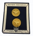 U.S. Army Air Corps or Air Force enlisted mans  metal collar insignia.