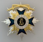 WW1 German Bavarian Military Service Order 1st class with Swords breast Star