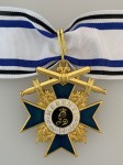 WW1 German Bavarian Military Service Order 2nd class with Swords neck cross.