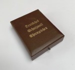 Presentation case for special awards of the Westwall medal or Schutzewall-Ehrenzeichen.