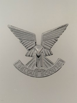Rhodesian Army Selous Scouts Aluminium Metal Cap Badge